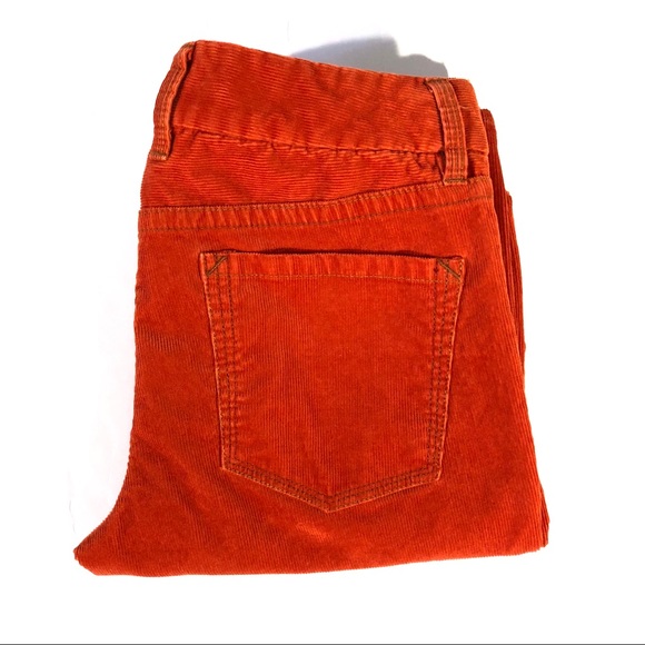 J. Crew Denim - J. Crew Favorite Fit Burnt Orange Corduroy Jeans